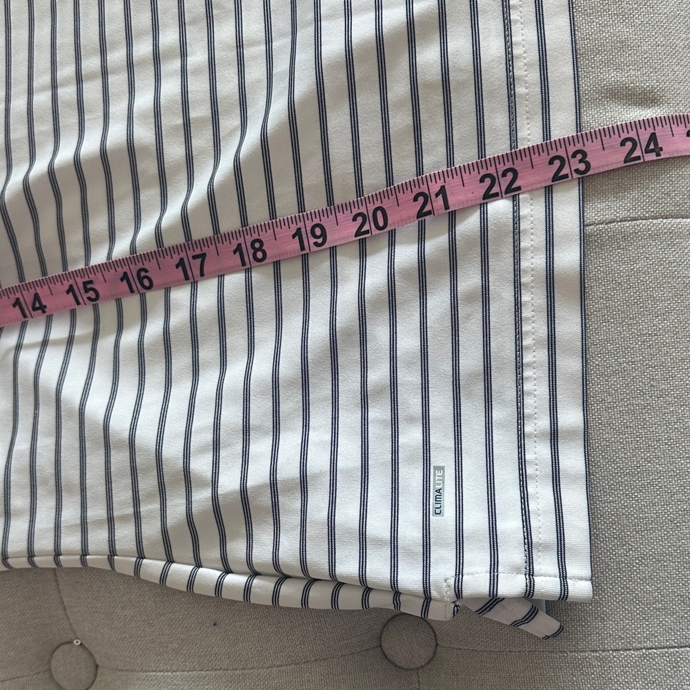 Adidas Sleeveless Striped Polo Golf Tank - Picture 9 of 10